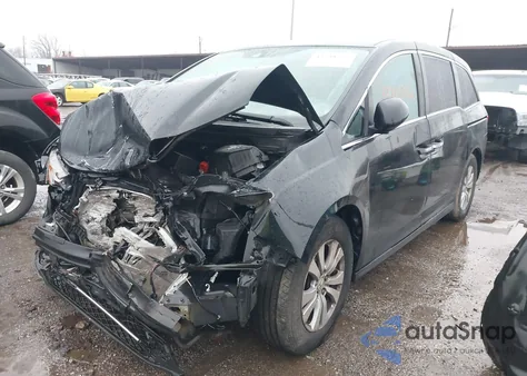 2015 Honda Odyssey Ex-L from USA, damaged, VIN 5FNRL5H69FB071115